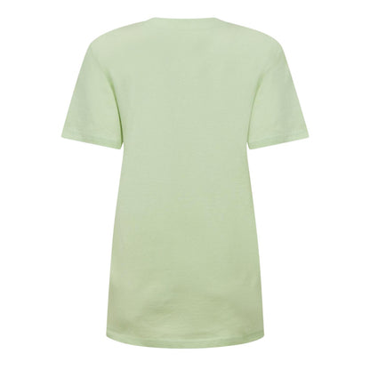 Seafoam-White - Back - Umbro Womens-Ladies Crew Neck Oversized T-Shirt