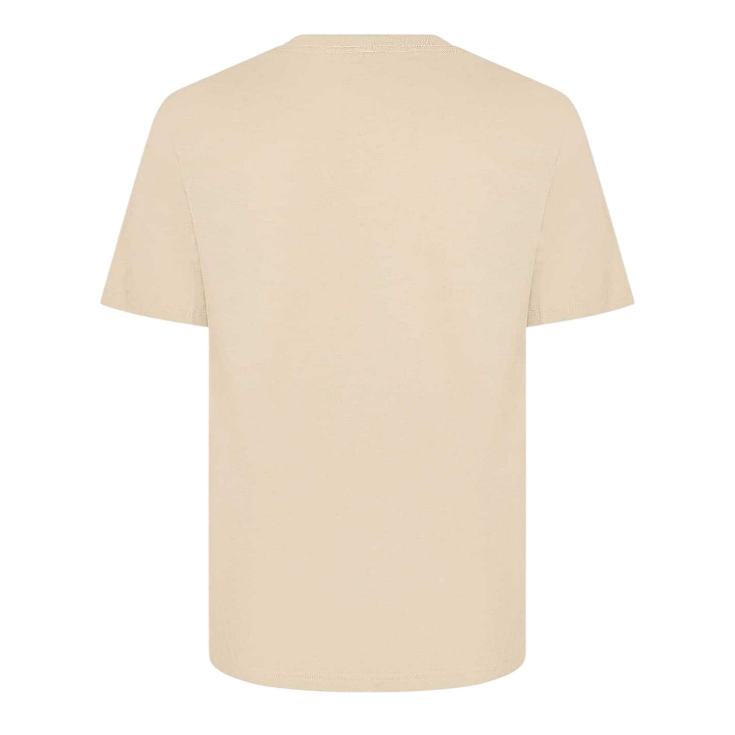 Beige - Back - Paul Smith Mens Embroidered Motif Cotton T-Shirt