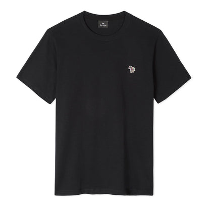 Black - Lifestyle - Paul Smith Mens Embroidered Motif Cotton T-Shirt