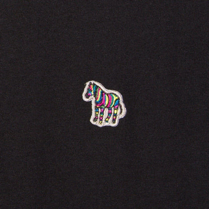 Black - Pack Shot - Paul Smith Mens Embroidered Motif Cotton T-Shirt