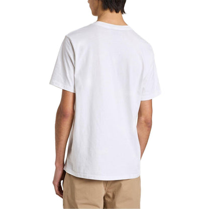 White - Back - Paul Smith Mens Embroidered Motif Cotton T-Shirt