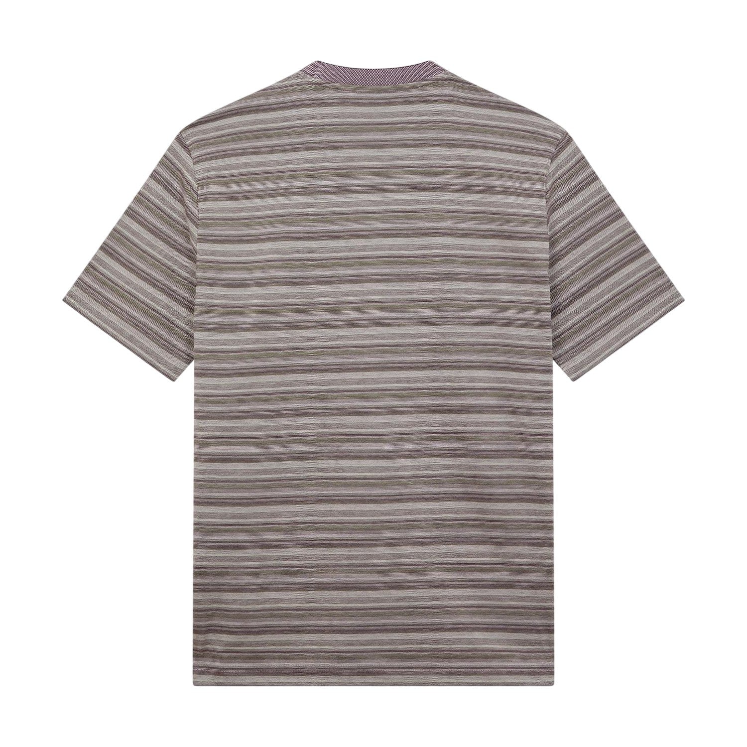 Green - Back - Paul Smith Mens Striped T-Shirt