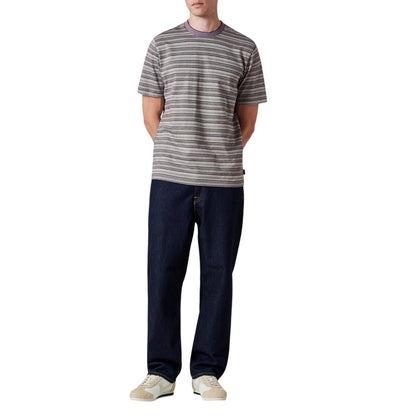 Green - Side - Paul Smith Mens Striped T-Shirt