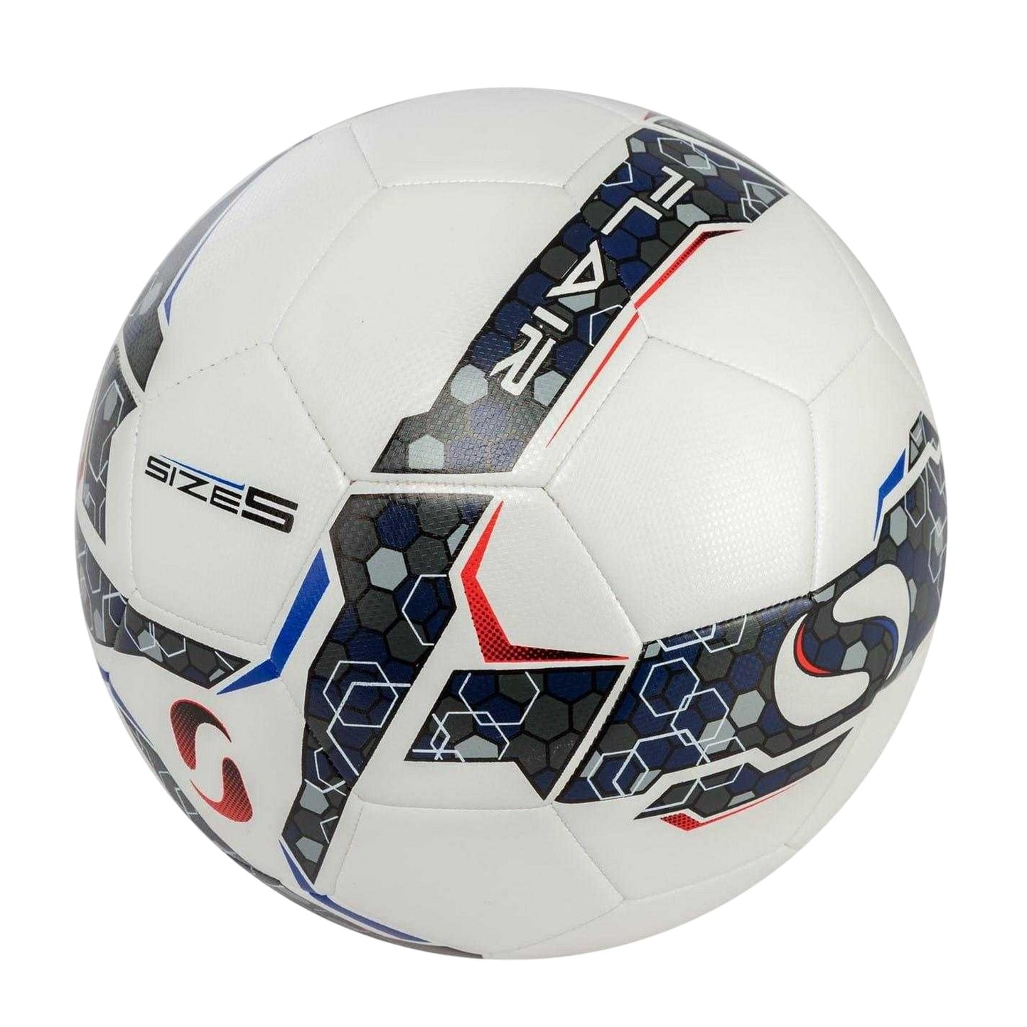 White-Black - Side - Sondico Flair Training Football