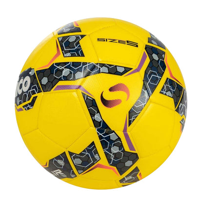 Yellow-Black - Back - Sondico Flair Training Football