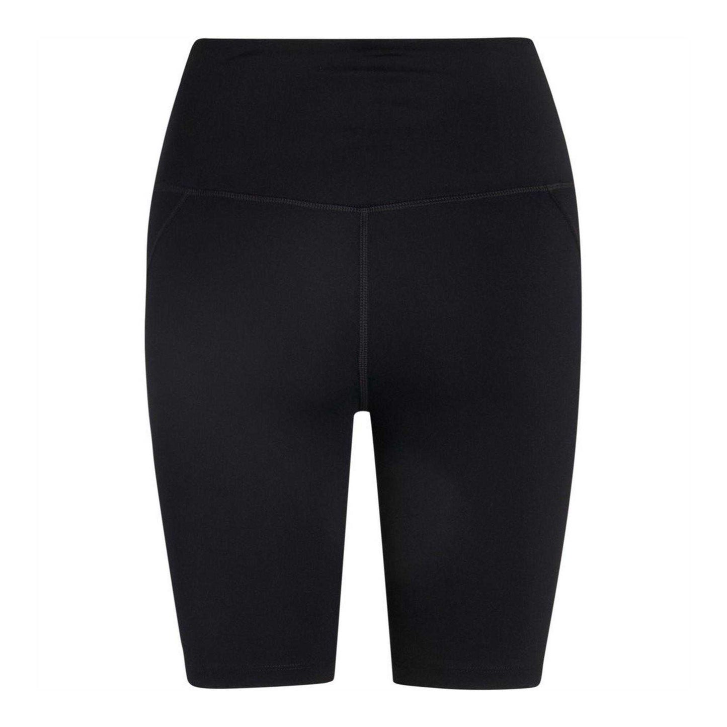 Black - Back - Girlfriend Collective Womens-Ladies Comp Snug Fit Cycling Shorts