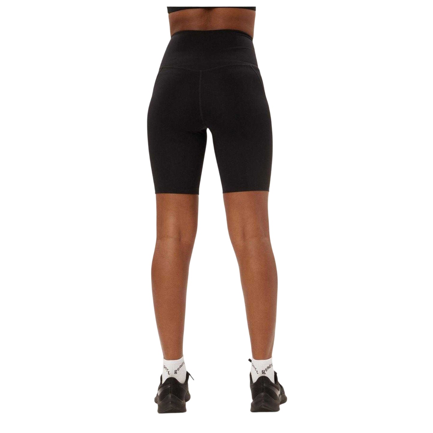 Black - Lifestyle - Girlfriend Collective Womens-Ladies Comp Snug Fit Cycling Shorts