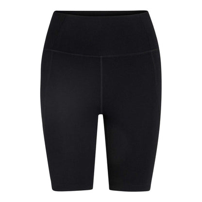 Black - Front - Girlfriend Collective Womens-Ladies Comp Snug Fit Cycling Shorts