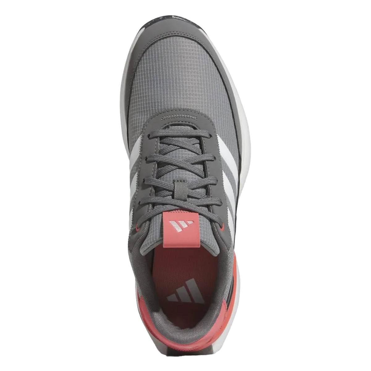 Grey Three-Cloud White-Preloved Scarlet - Lifestyle - Adidas Mens S2G 24 Spikeless Golf Shoes