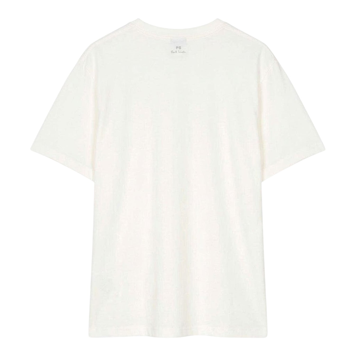 White - Back - Paul Smith Womens-Ladies Contrast Detail Regular T-Shirt