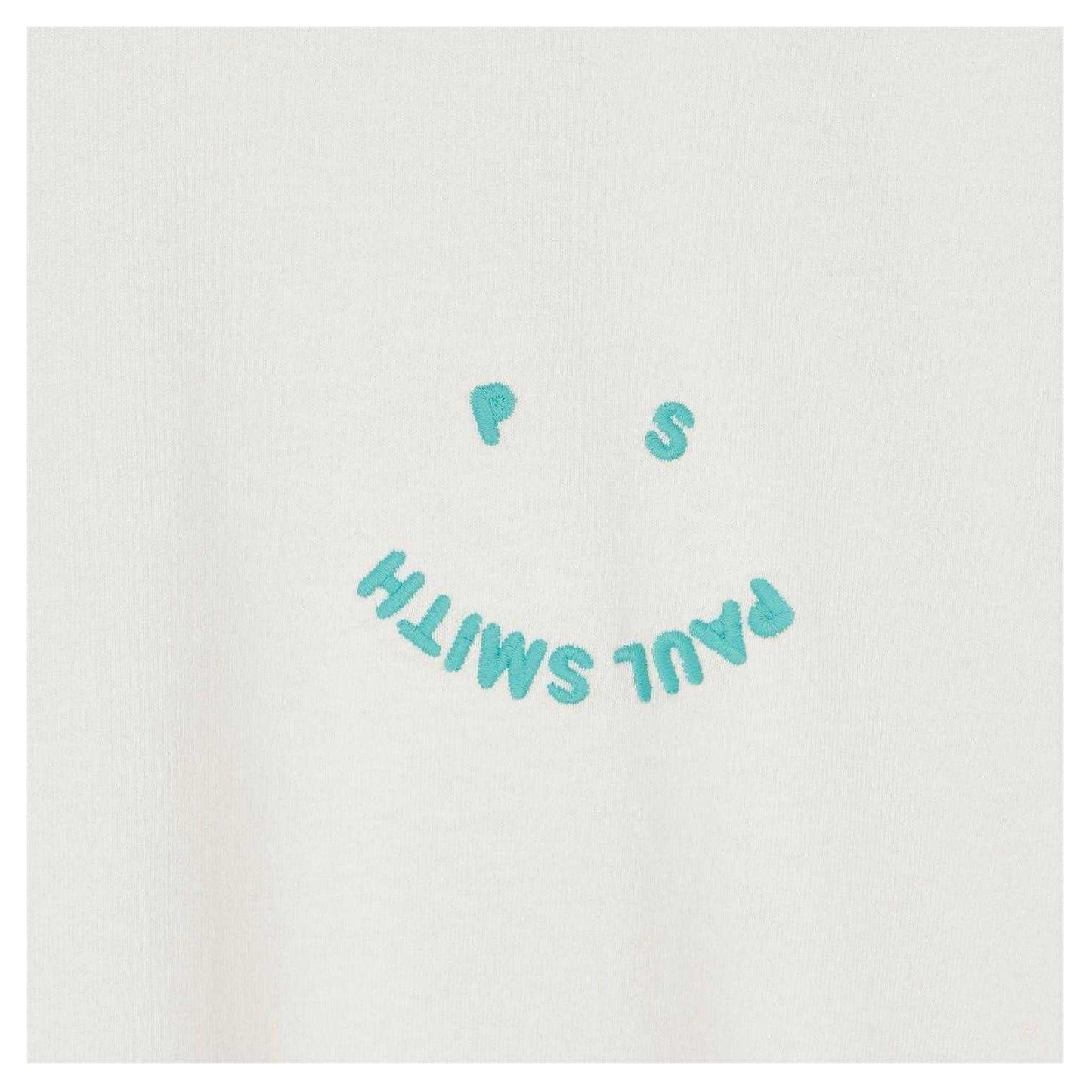 White - Side - Paul Smith Womens-Ladies Contrast Detail Regular T-Shirt
