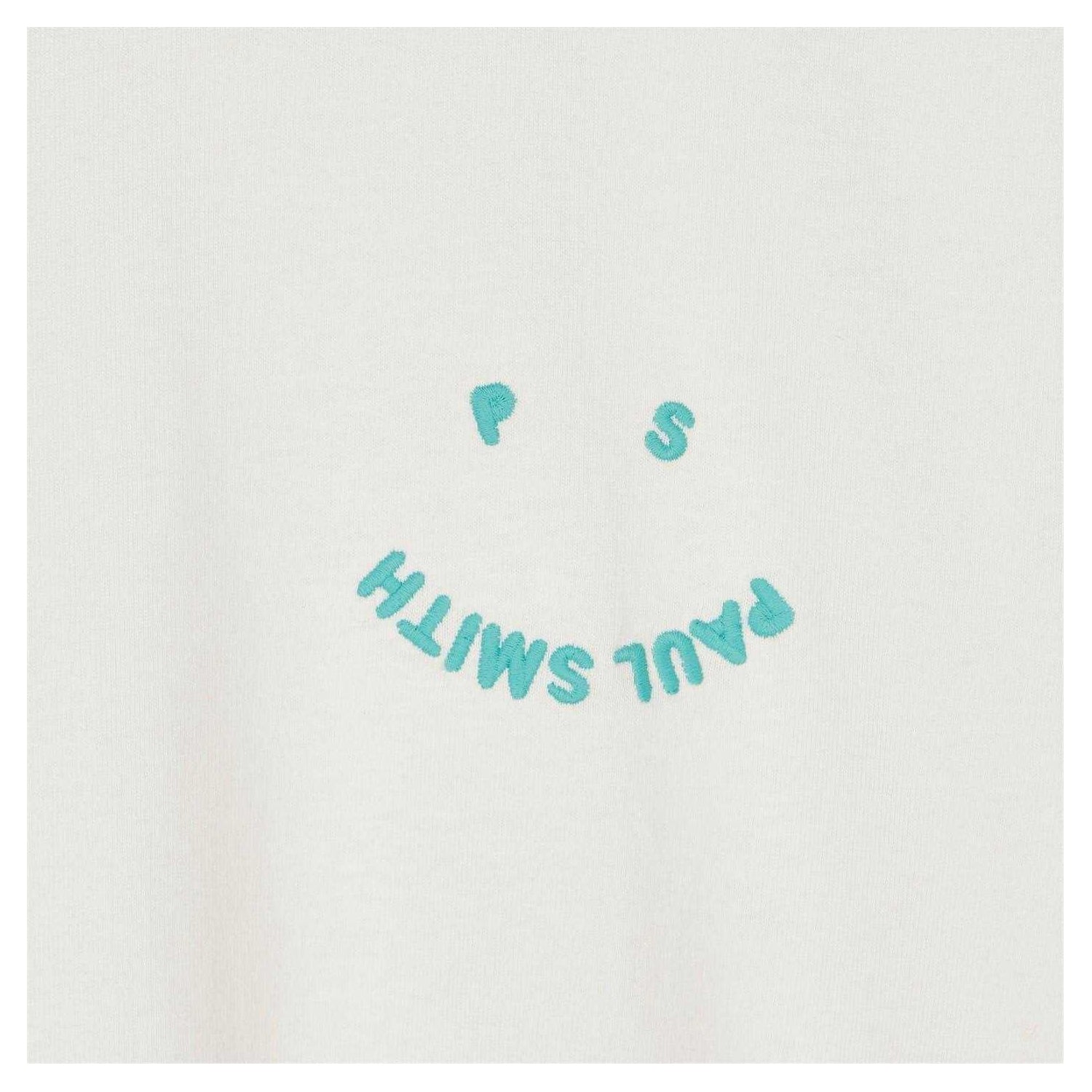 White - Side - Paul Smith Womens-Ladies Contrast Detail Regular T-Shirt