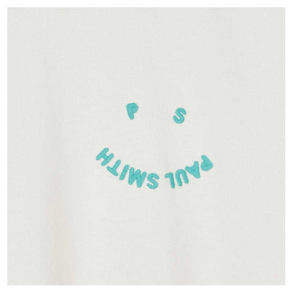 White - Side - Paul Smith Womens-Ladies Contrast Detail Regular T-Shirt