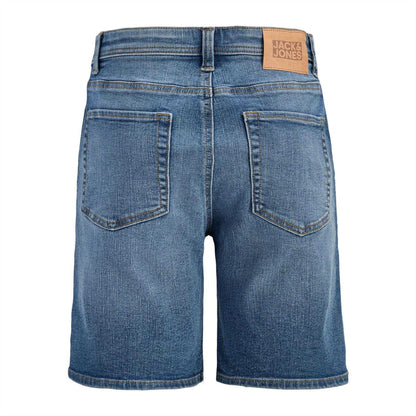 Blue Denim - Back - Jack And Jones Boys Denim Shorts