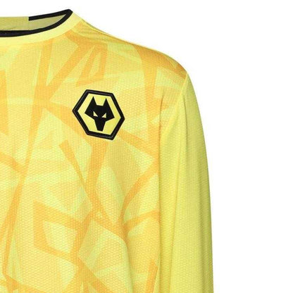 Blazing Yellow - Side - Castore Unisex Adult Wolves Goalkeeper Jersey