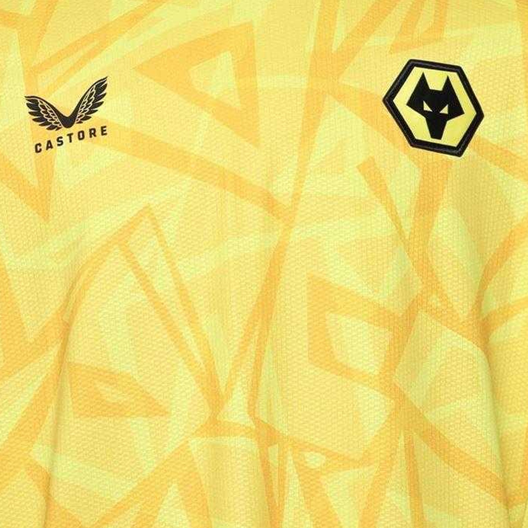 Blazing Yellow - Lifestyle - Castore Unisex Adult Wolves Goalkeeper Jersey