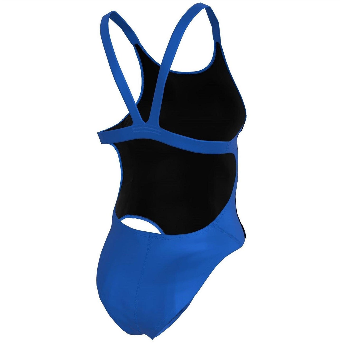 Blue - Back - Nike Womens-Ladies Logo One Piece Swimsuit