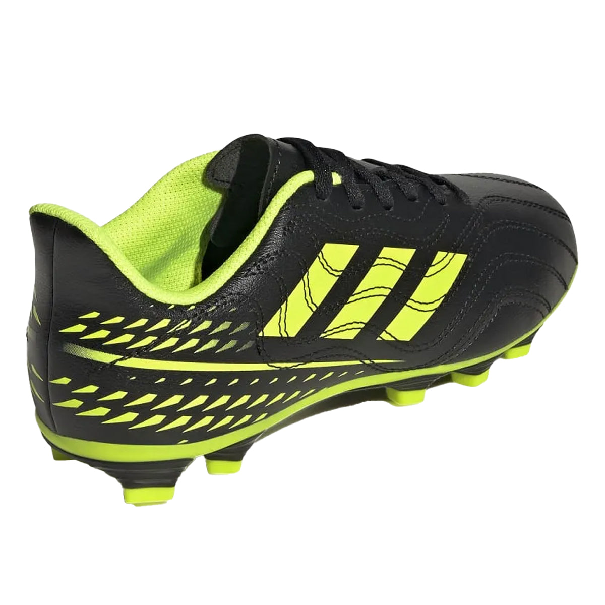 Black - Back - Adidas Childrens-Kids Copa Sense.4 FxG Football Boots