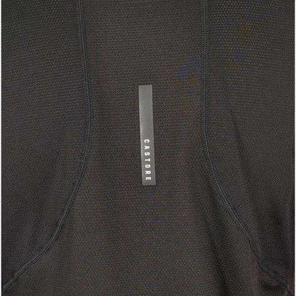 Black Caviar - Side - Castore Womens-Ladies Plain Long-Sleeved T-Shirt