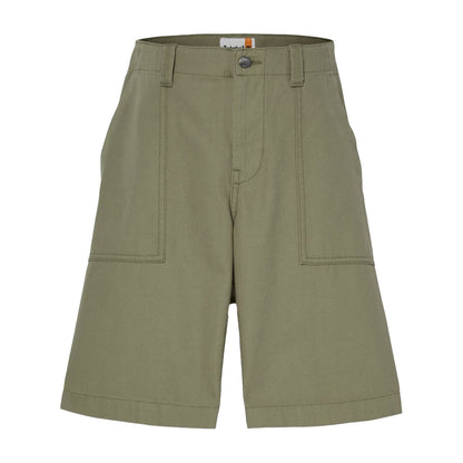 Earth - Front - Timberland Mens Canvas Cargo Shorts
