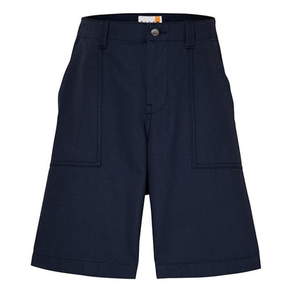 Dark Sapphire - Front - Timberland Mens Canvas Cargo Shorts