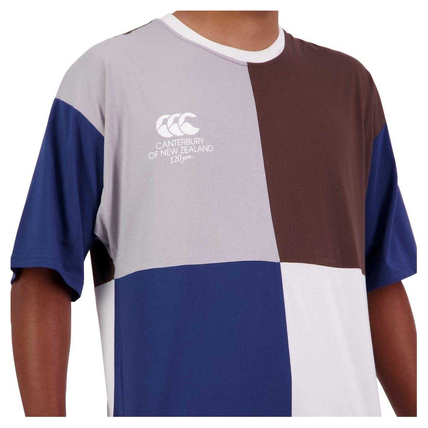 Multicoloured - Side - Canterbury Mens Colour Block Regular T-Shirt