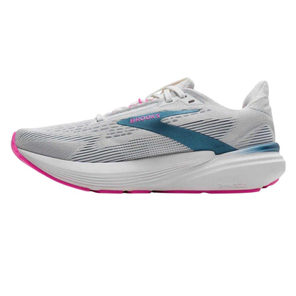White-Pink - Side - Brooks Womens-Ladies Revel 8 Running Shoes