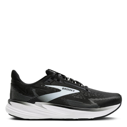 Black-White - Front - Brooks Womens-Ladies Revel 8 Running Shoes