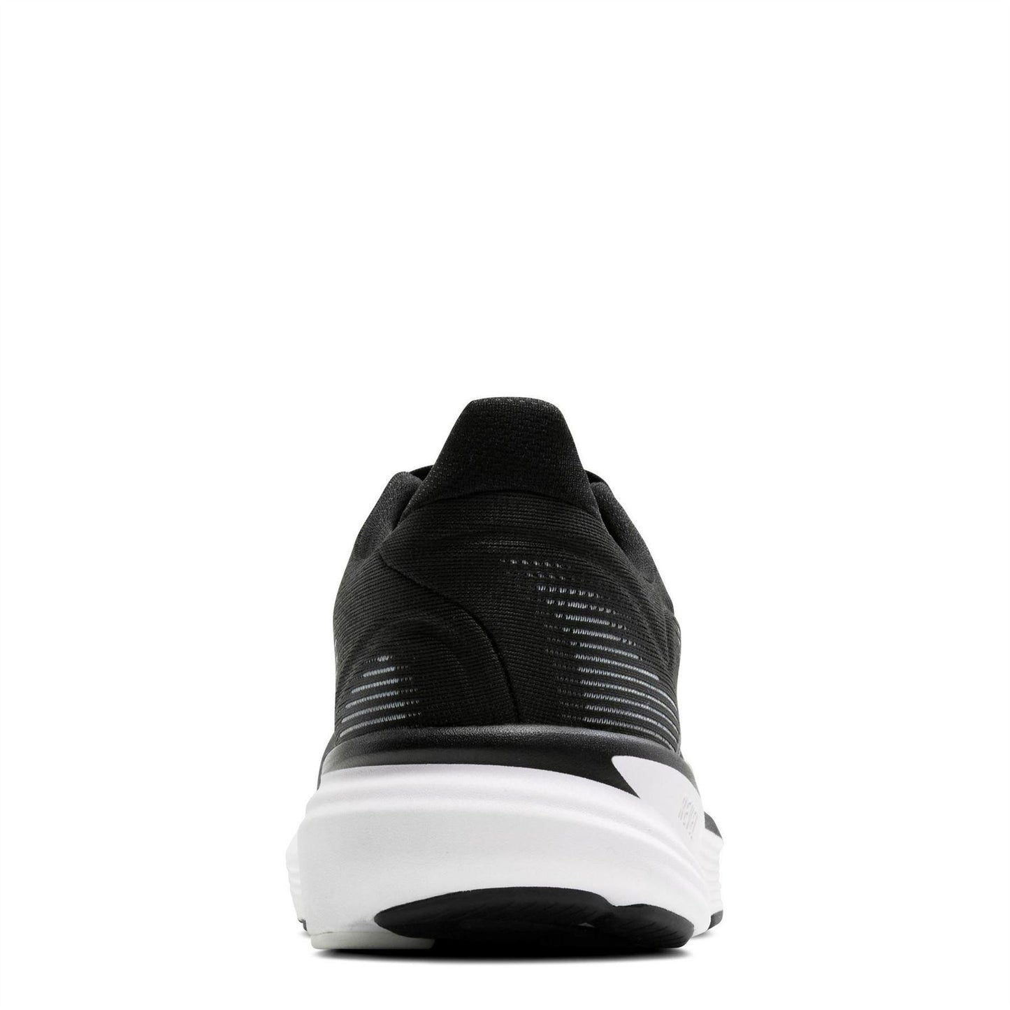 Black-White - Side - Brooks Womens-Ladies Revel 8 Running Shoes