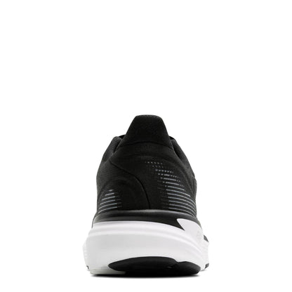 Black-White - Side - Brooks Womens-Ladies Revel 8 Running Shoes