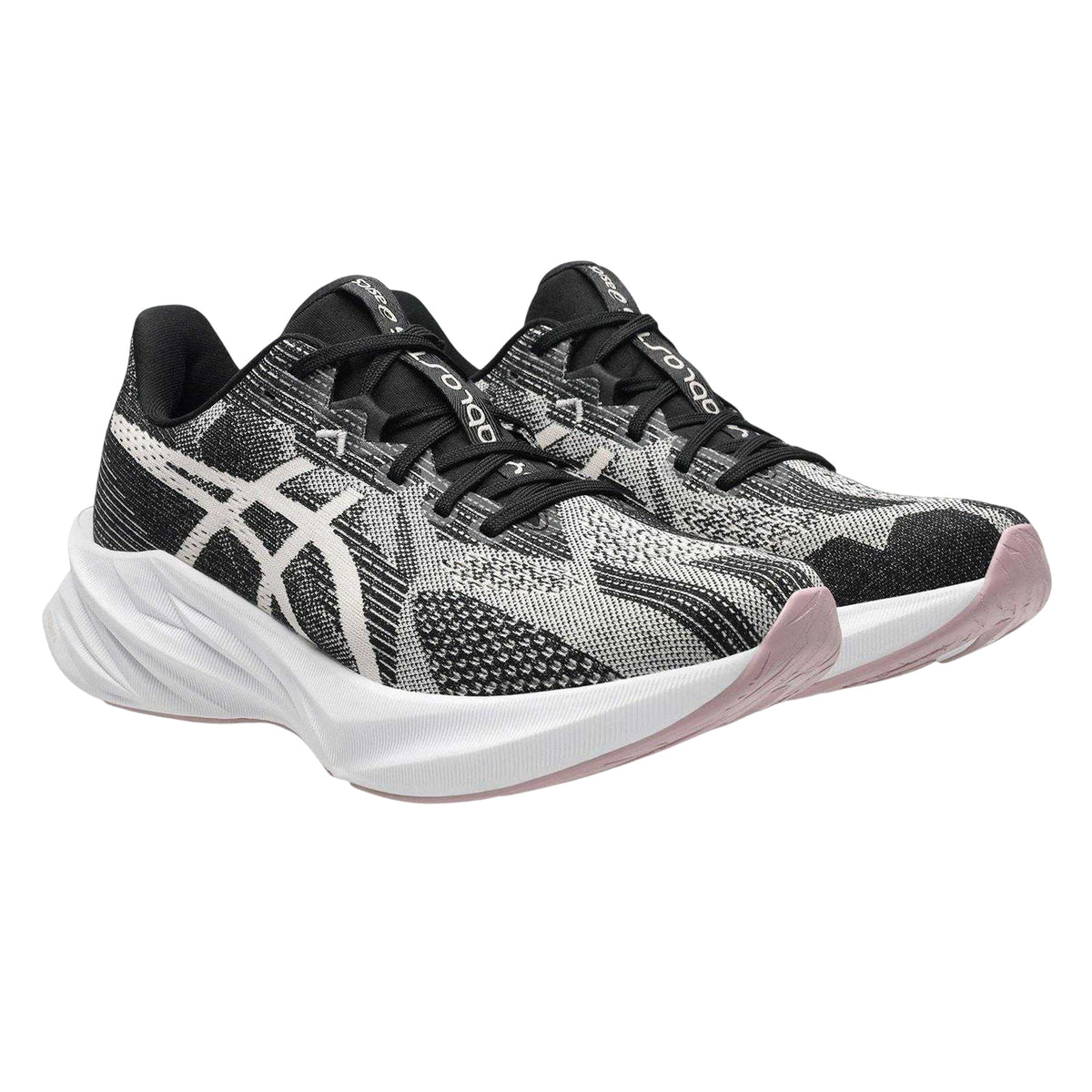 Pearl Pink-Black - Pack Shot - Asics Womens-Ladies Dynablast 5 Shoes