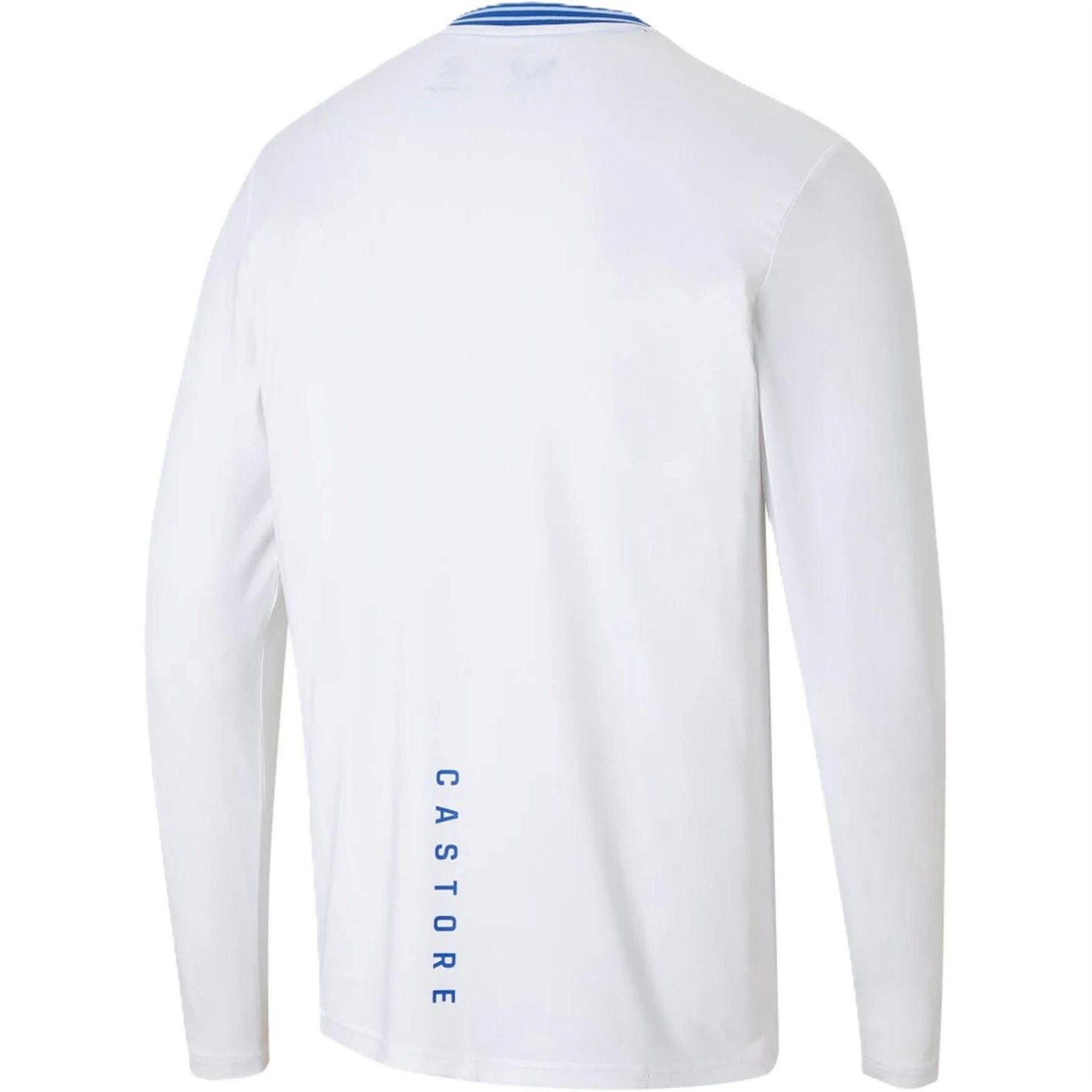 White - Back - Castore Mens Rangers FC Long-Sleeved Jersey