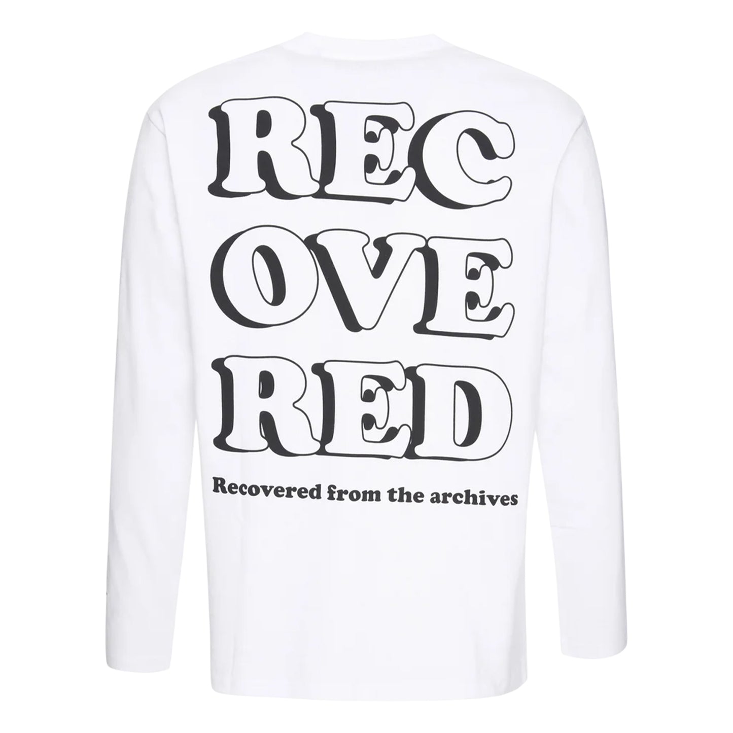 White - Back - K-Swiss Mens Retro Lettering Cotton T-Shirt