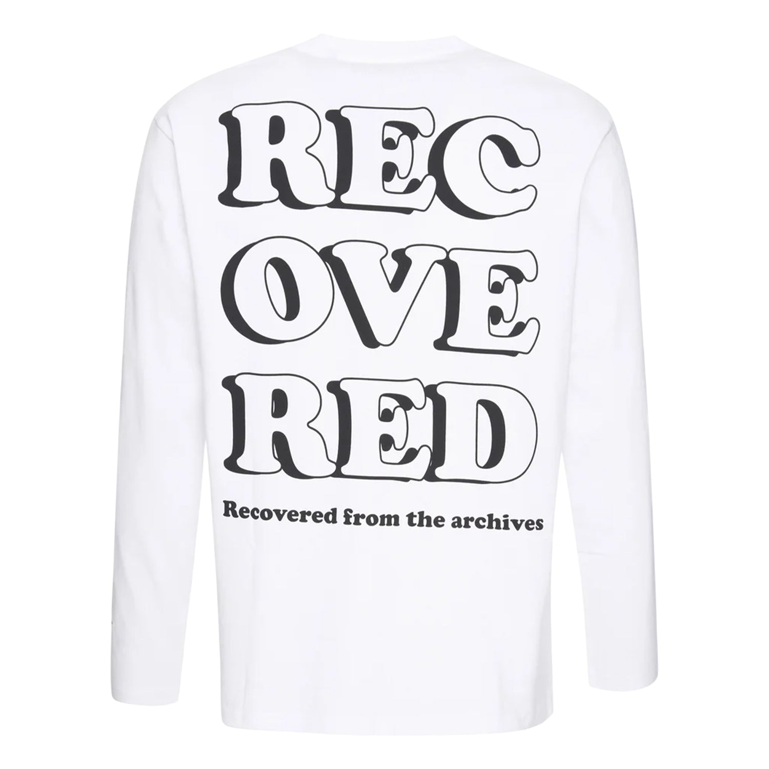 White - Back - K-Swiss Mens Retro Lettering Cotton T-Shirt