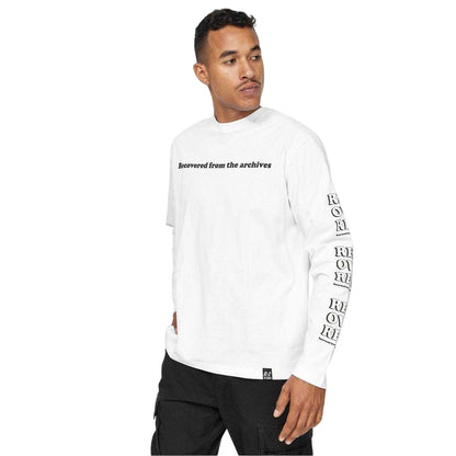 White - Side - K-Swiss Mens Retro Lettering Cotton T-Shirt