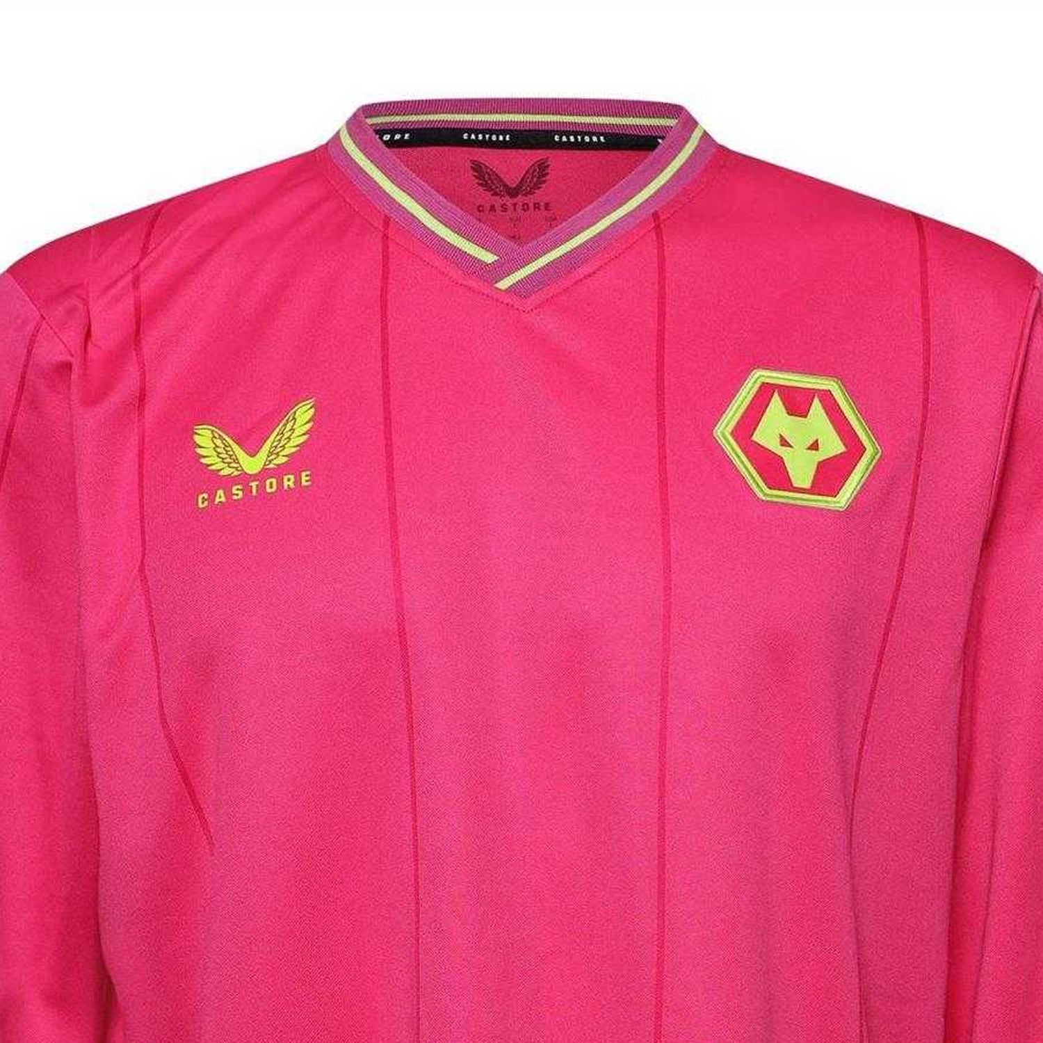 Beetroot Purple - Side - Castore Mens Wolves Long-Sleeved Goalkeeper Jersey