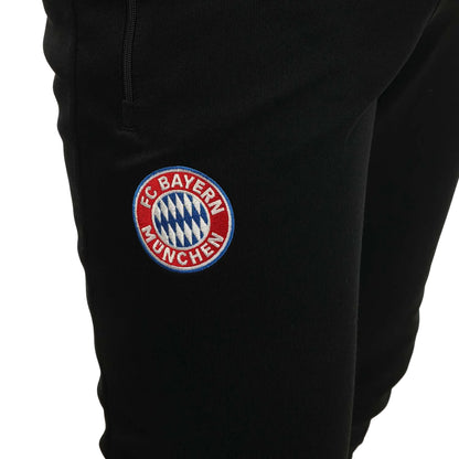 Black - Side - Adidas Mens FC Bayern Munich Jogging Bottoms