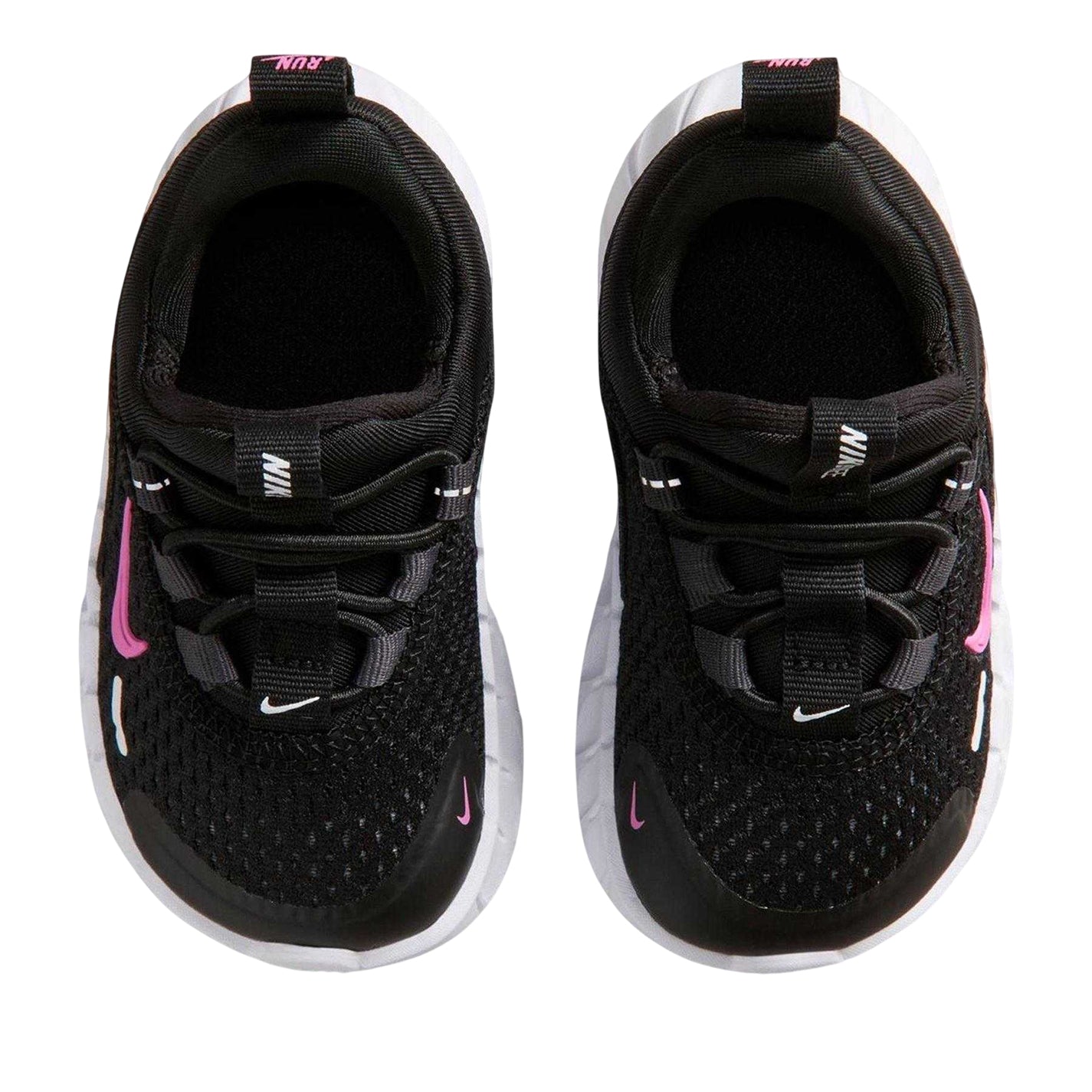 Black-Pink - Lifestyle - Nike Childrens-Kids Swoosh Trainers