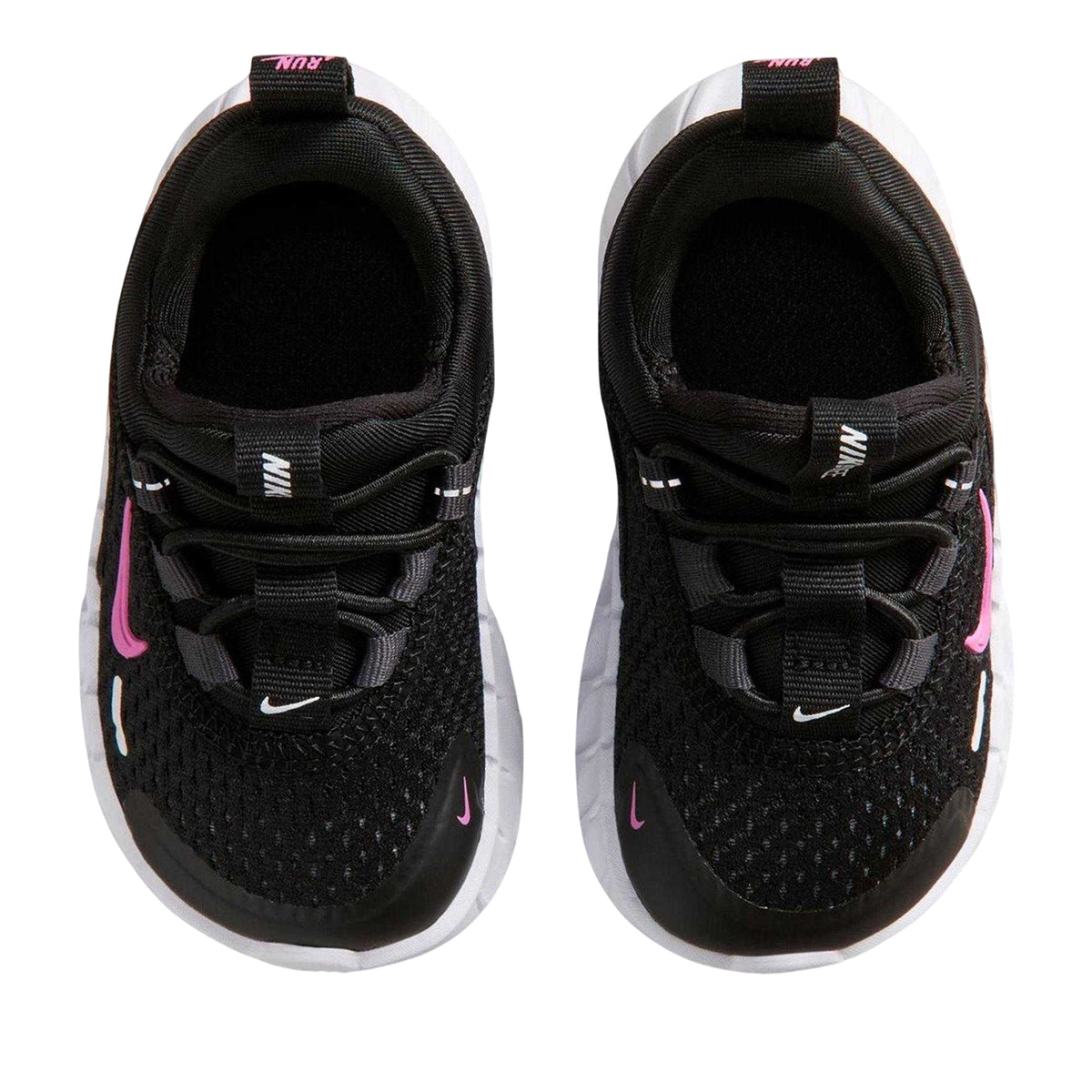 Black-Pink - Lifestyle - Nike Childrens-Kids Swoosh Trainers