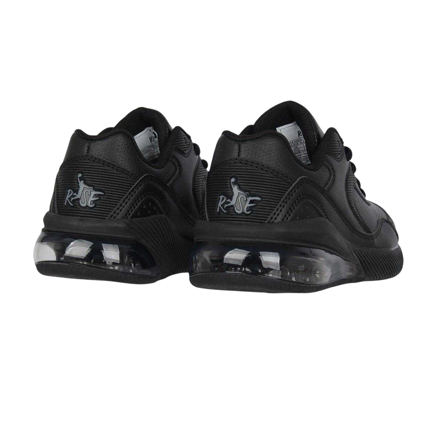 Black - Back - Rise Childrens-Kids Dispatch Basketball Shoes
