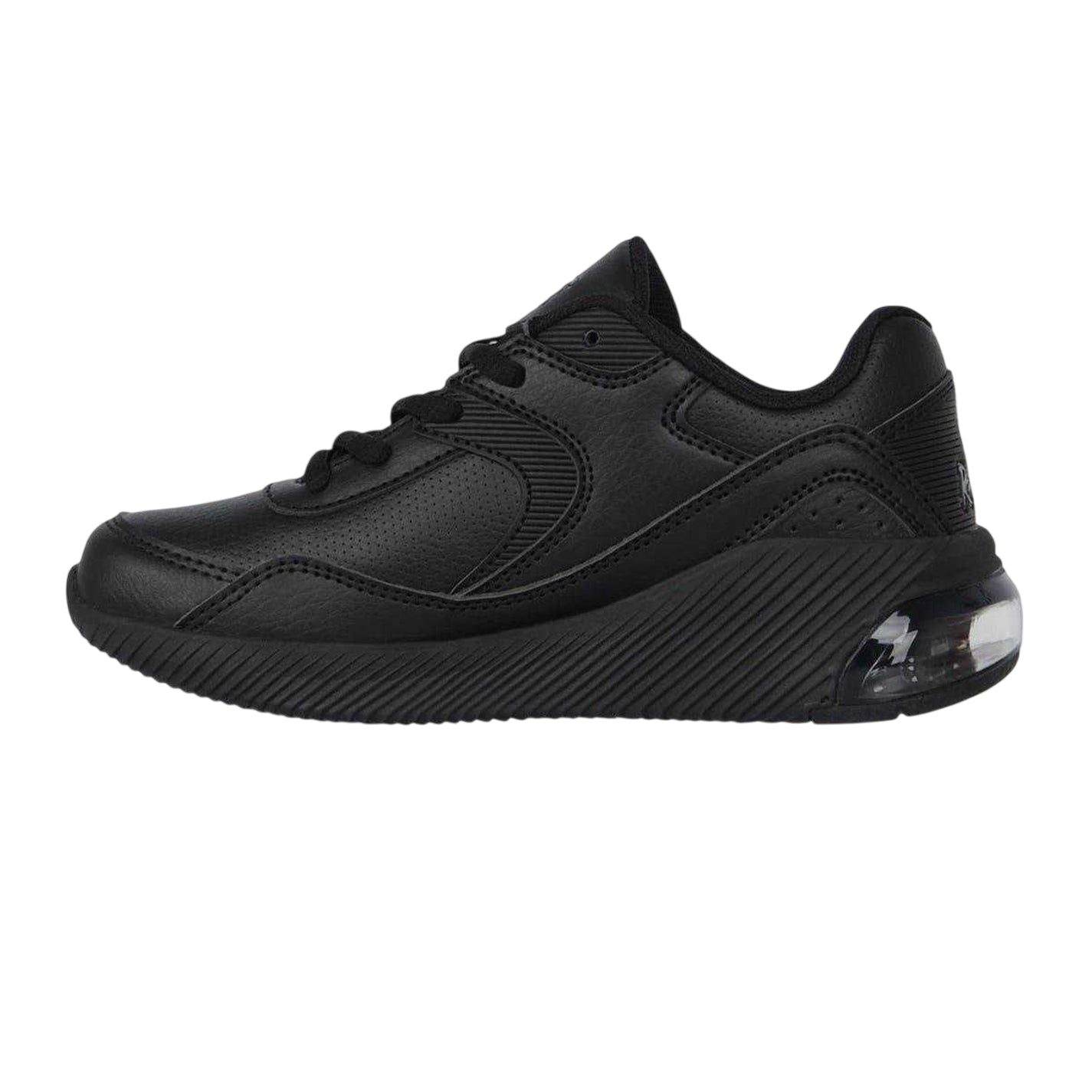 Black - Side - Rise Childrens-Kids Dispatch Basketball Shoes