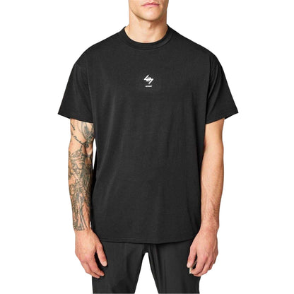 Jet Black - Side - Represent Mens 247 Oversized T-Shirt