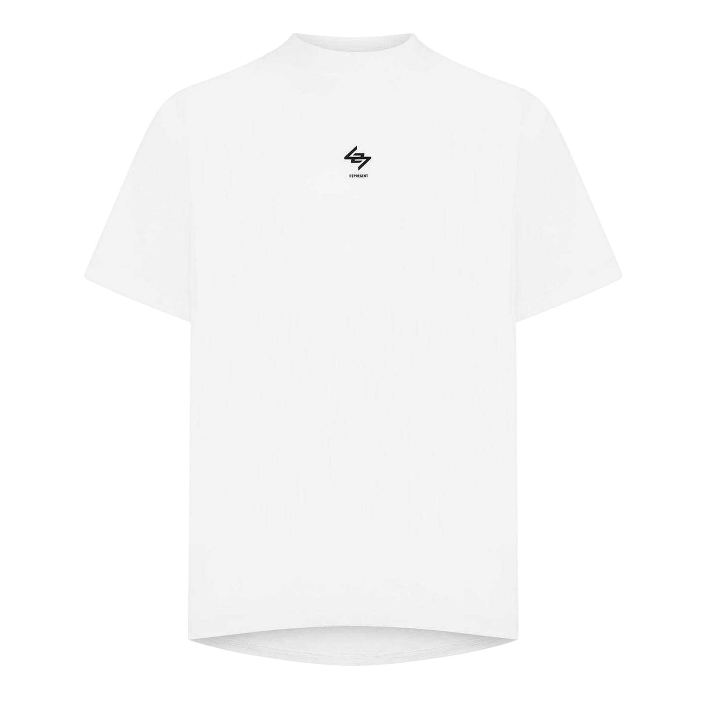 White - Front - Represent Mens 247 Oversized T-Shirt