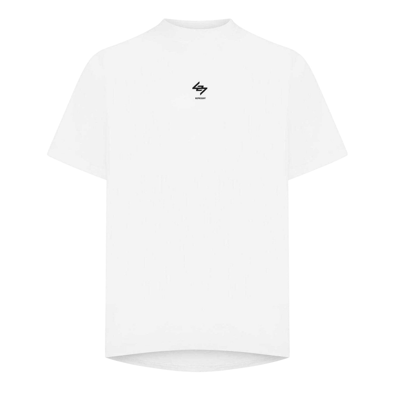 White - Front - Represent Mens 247 Oversized T-Shirt