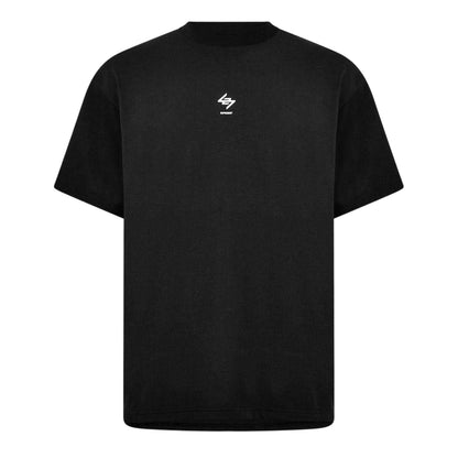 Jet Black - Front - Represent Mens 247 Oversized T-Shirt