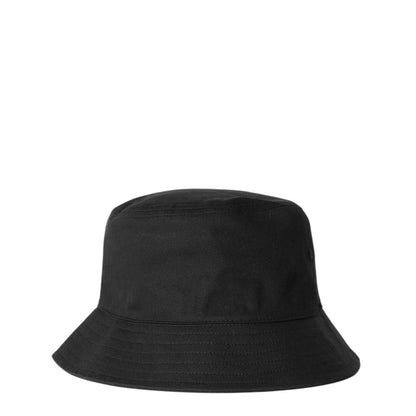 Black - Back - Calvin Klein Womens-Ladies Embroidered Logo Casual Bucket Hat