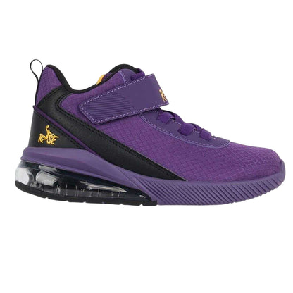 Purple - Front - Rise Childrens-Kids Digital Basketball Shoes