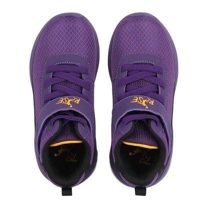 Purple - Lifestyle - Rise Childrens-Kids Digital Basketball Shoes