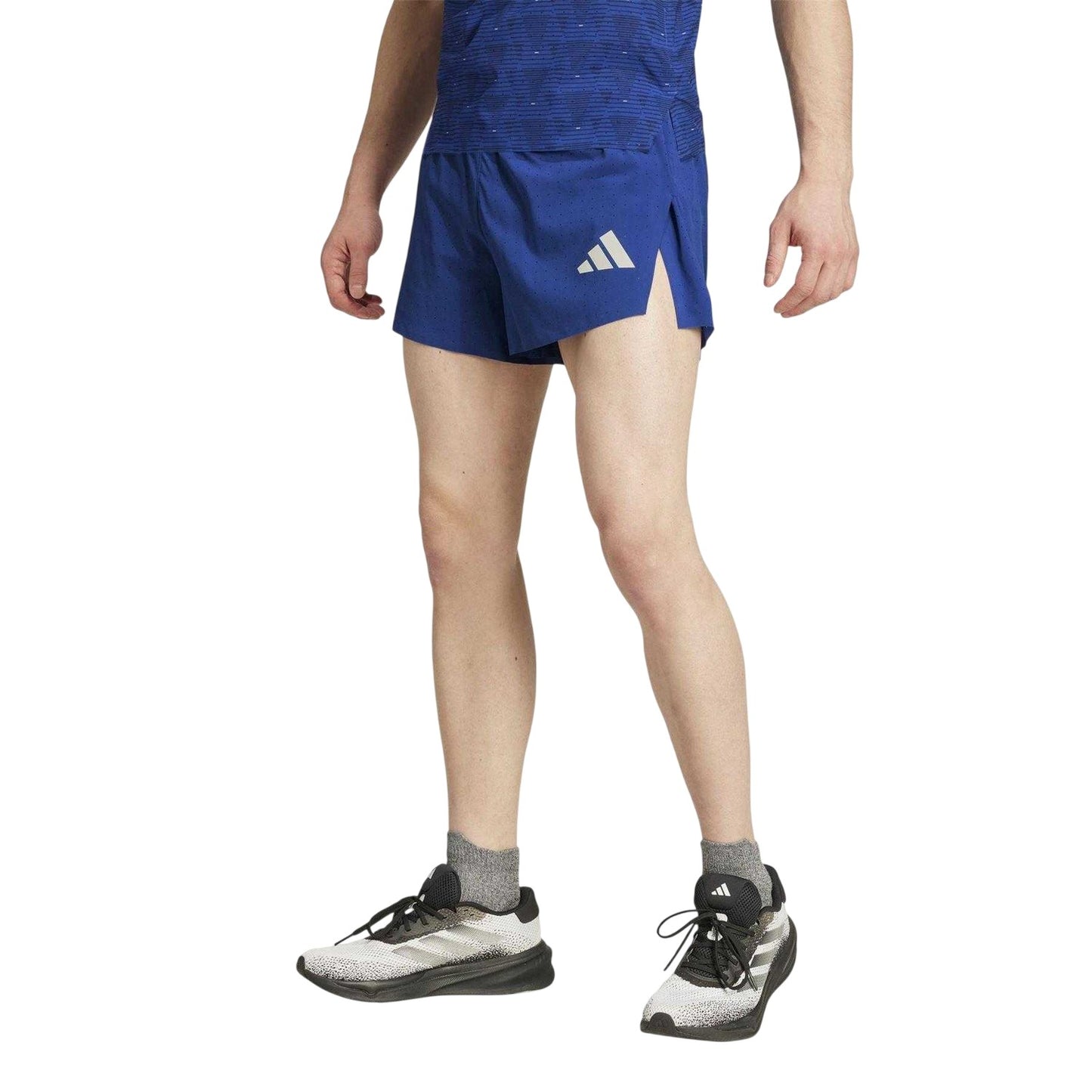 Lucid Blue - Lifestyle - Adidas Mens Performance France Running Shorts