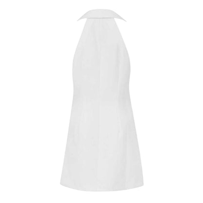 White - Back - French Connection Womens-Ladies Blazer Dress